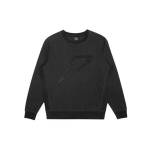 Gatorade Embossed Logo Sweatshirt Black Crewneck Long Sleeve M